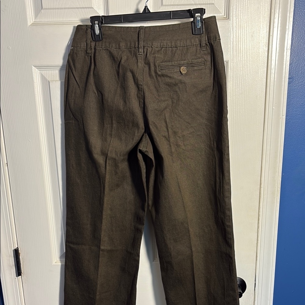 DG2 by Diane Gilman Brown Classic Style Pant Size 12 NWT - Picture 2 of 9